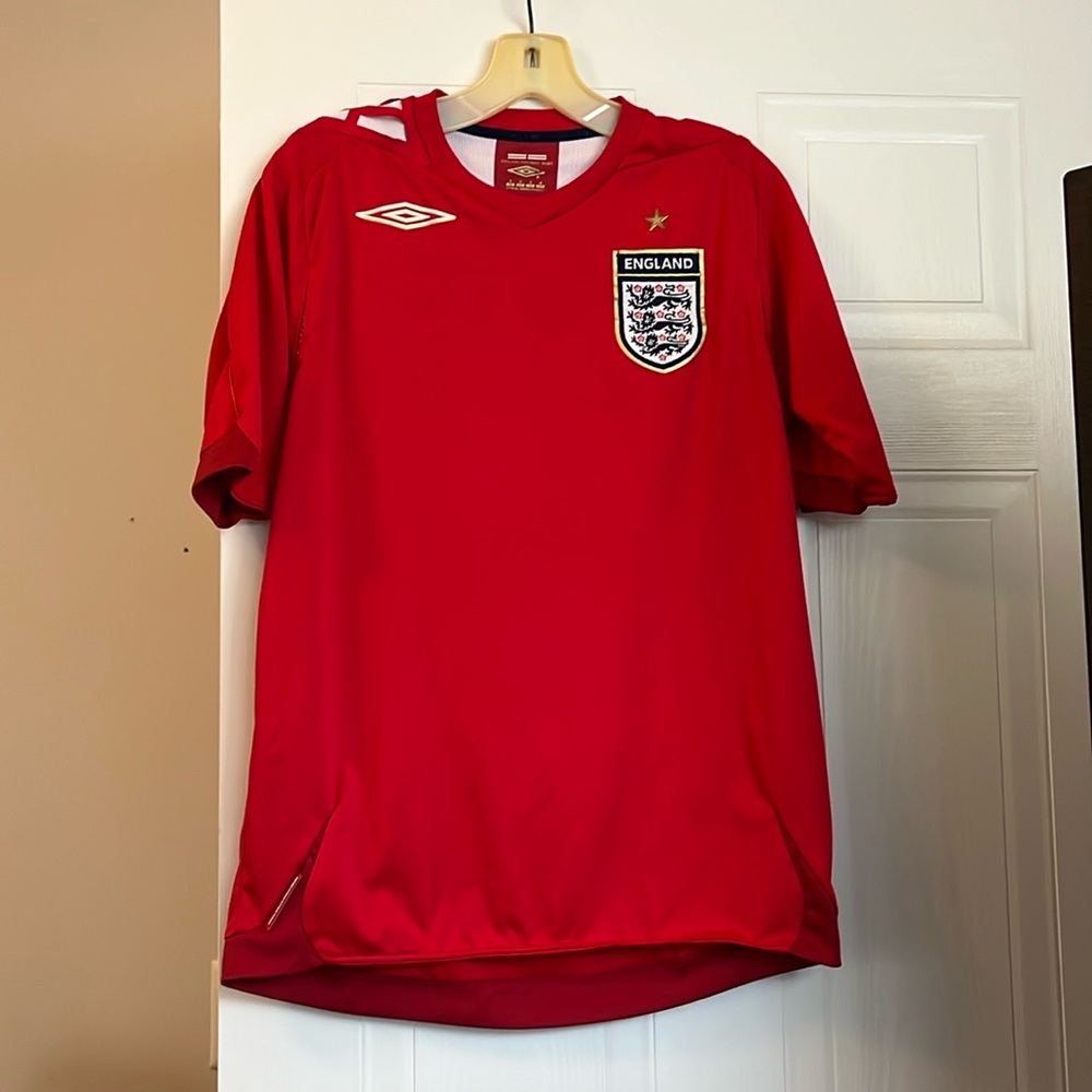 Umbro england 2007 away jersey